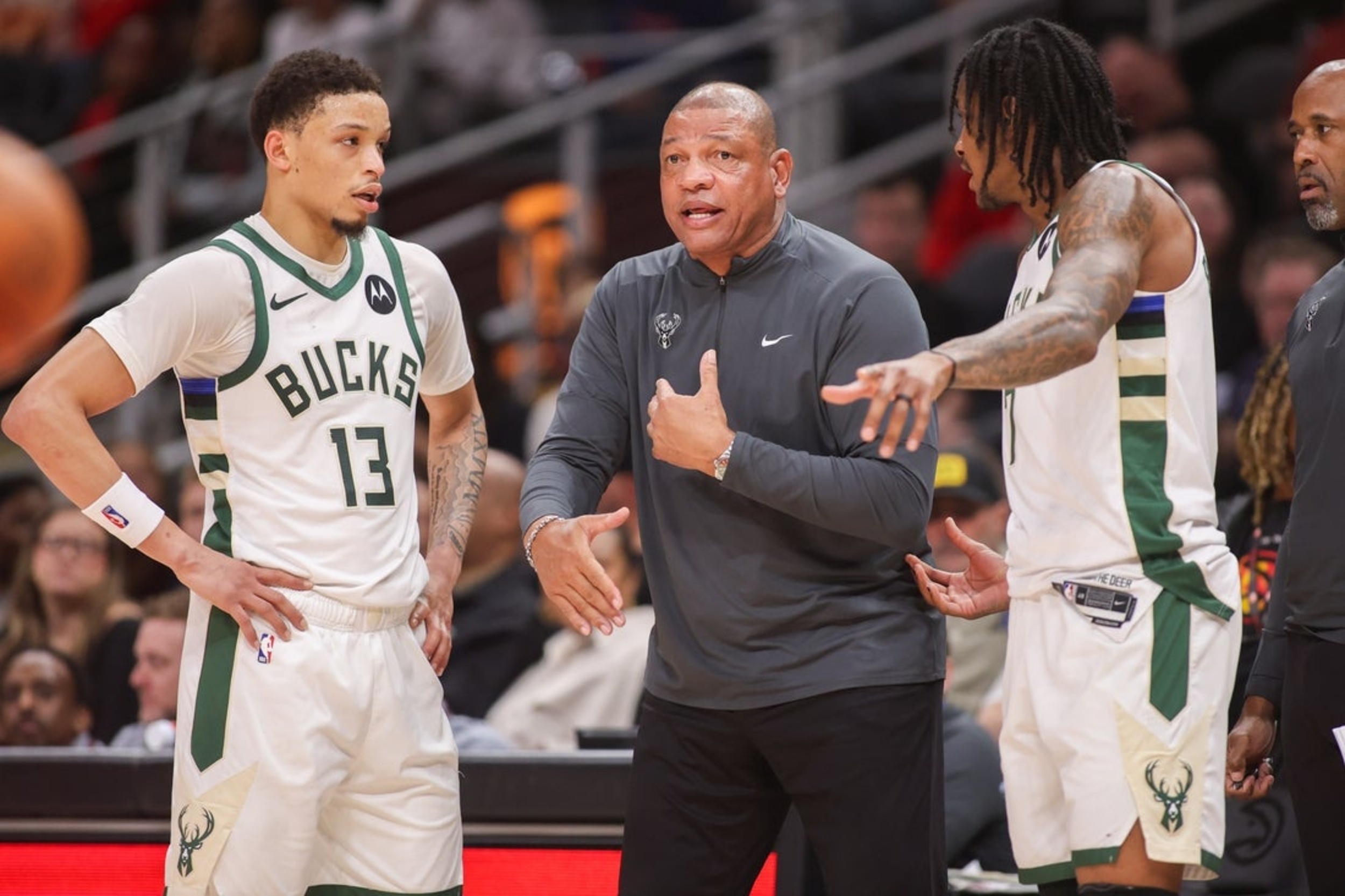 Bucks try to build off skid-snapping win against Cavaliers