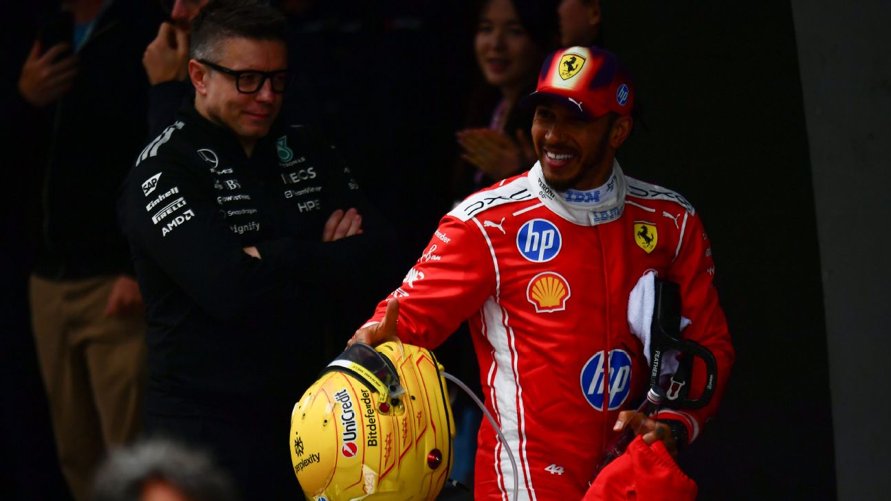 Chinese Grand Prix 'one of the most enjoyable races' of Lewis Hamilton ...