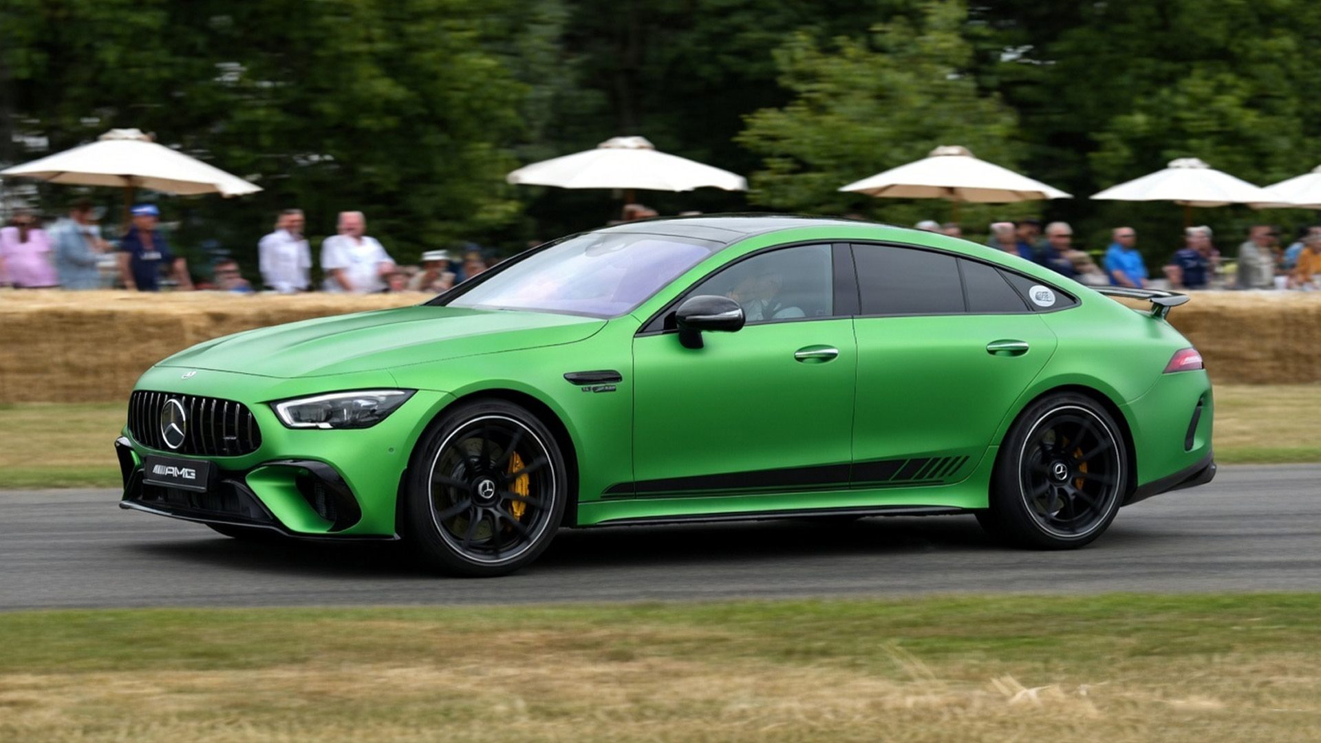 Mercedes-AMG GT63S Brutal Acceleration on Hill Climb Track