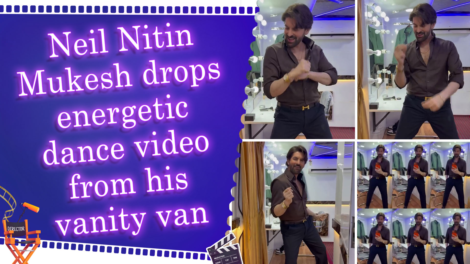 Neil Nitin Mukesh brings Sunday vibes to fans with fun 'work mode ...