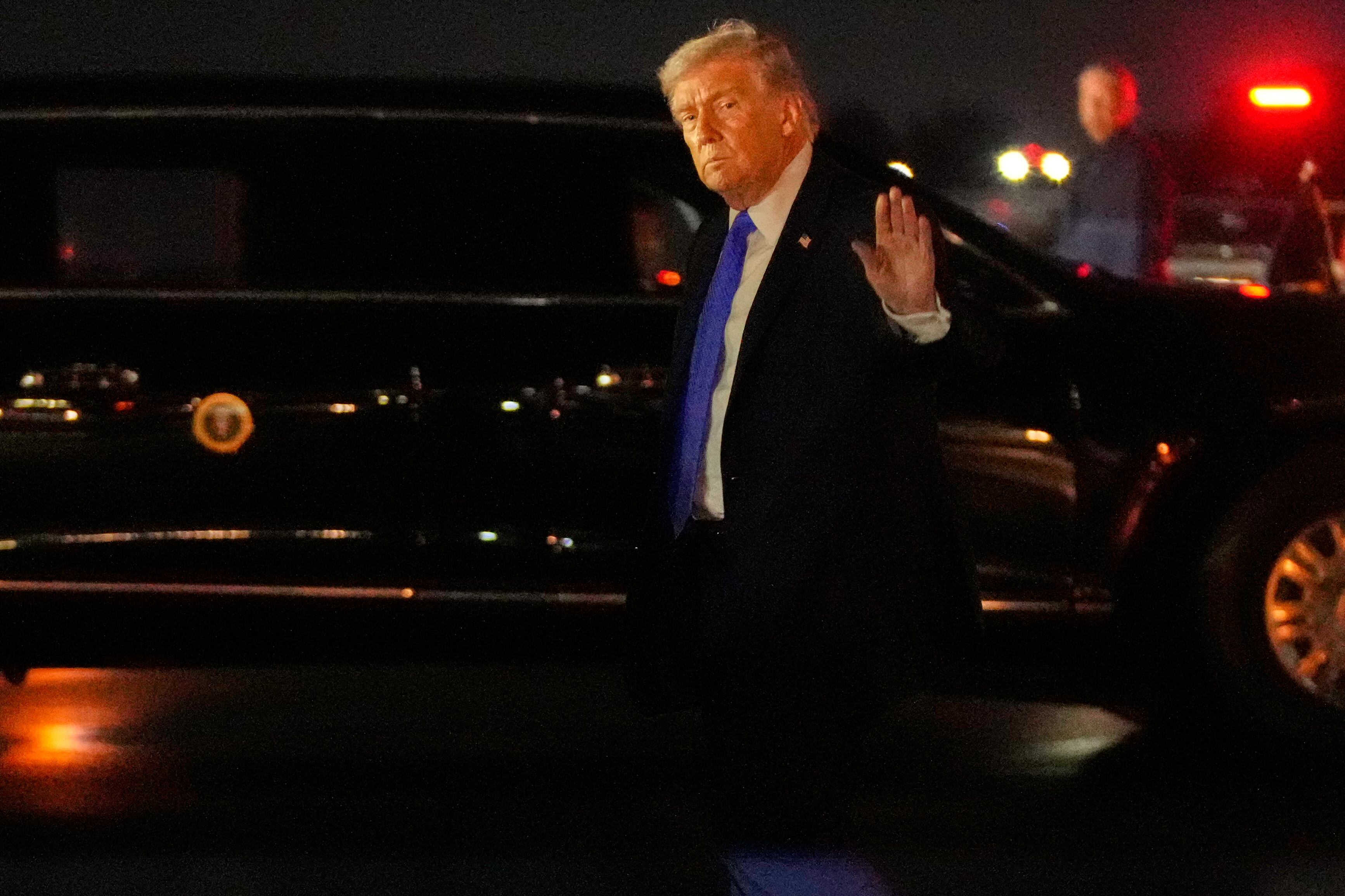 Donald Trump descarta un acuerdo con Irán y asegura que “las ...