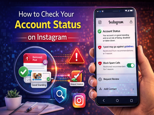 How to see your Instagram account status and check for community ...
