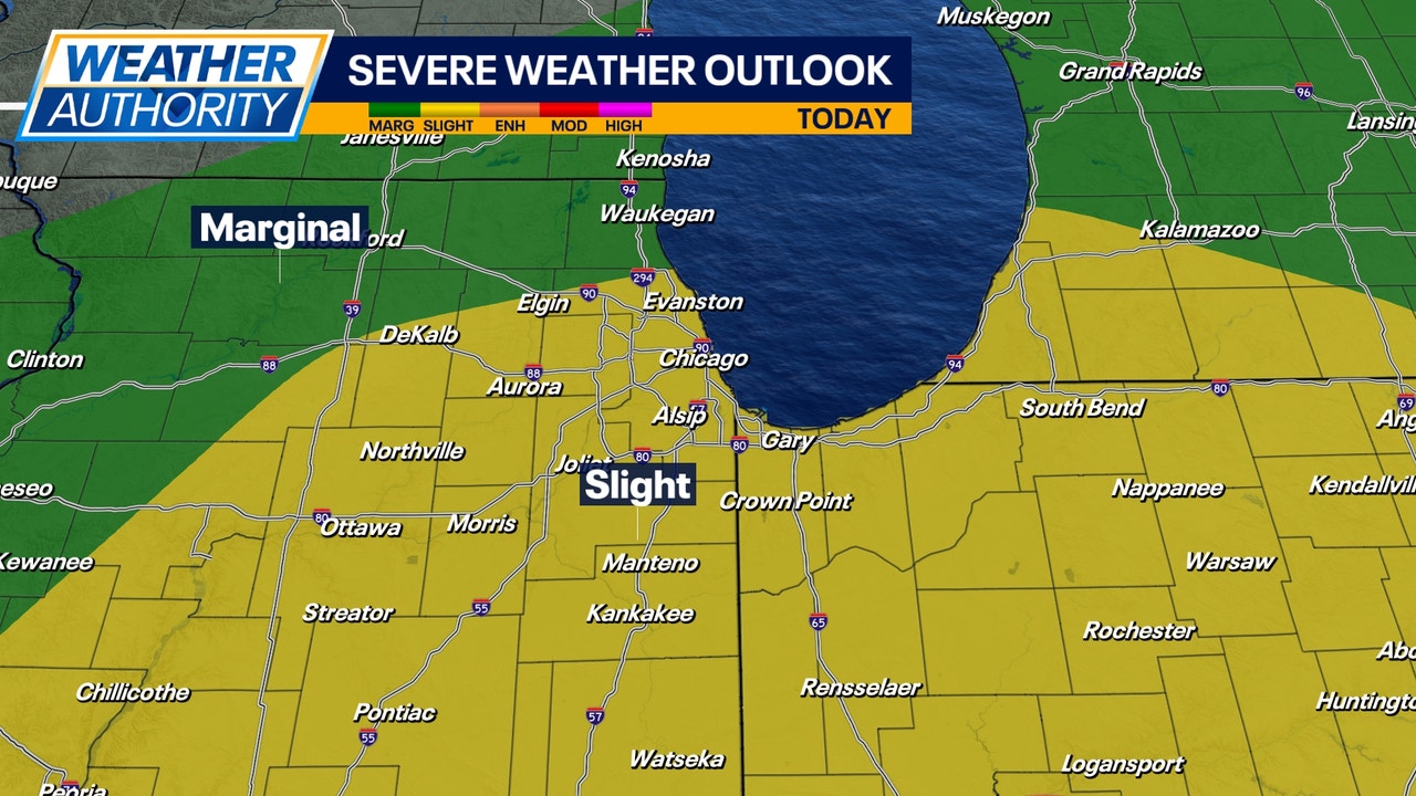 Chicago weather: Strong to severe storms today followed by accumulating ...