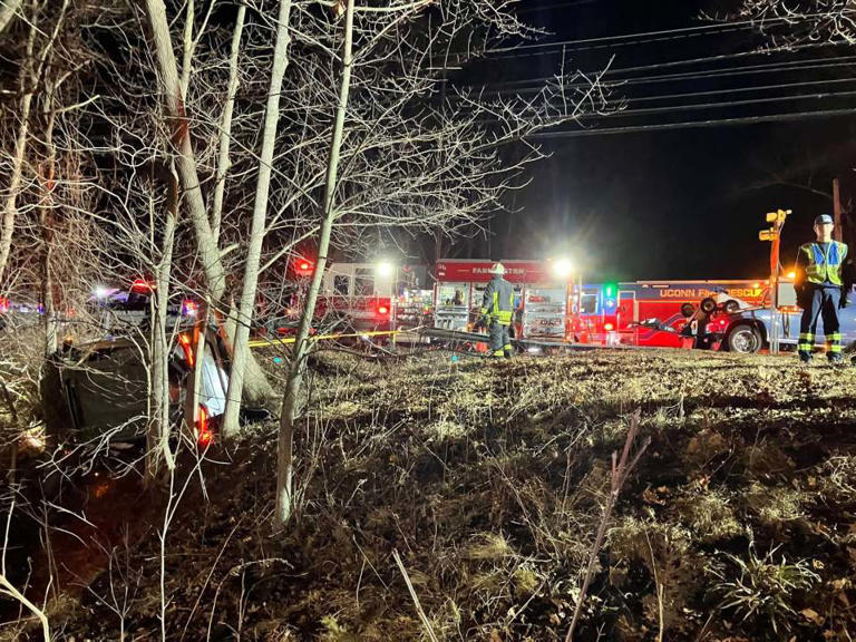 6 people hospitalized after crash in Farmington