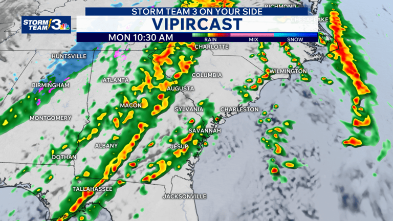 Weather alert: Potential severe thunderstorms Monday ahead of strong ...