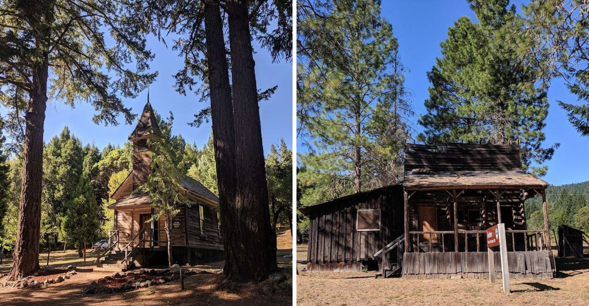 This Oregon ghost town looks frozen in the Gold Rush era