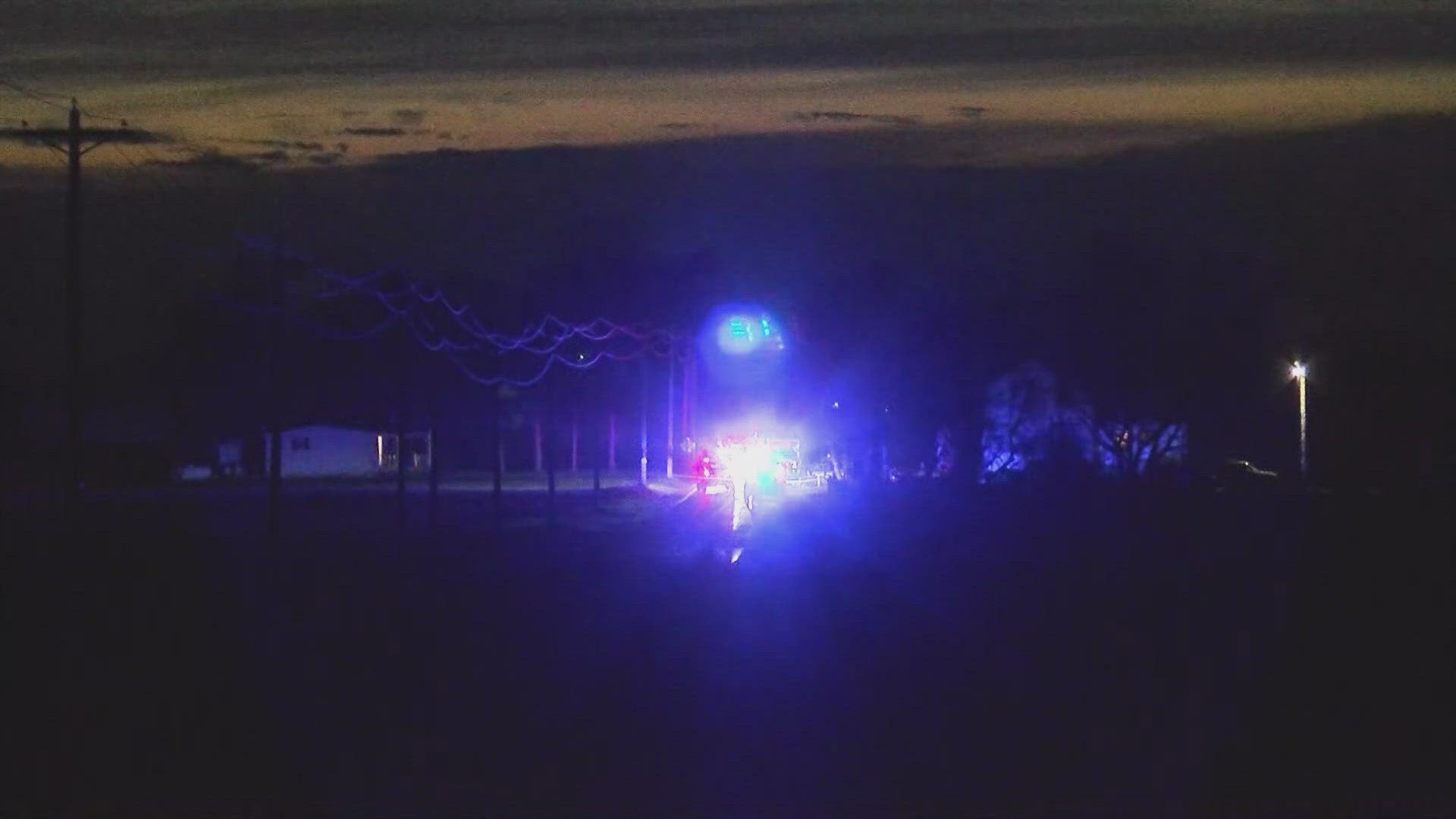 Police, Ohio crime scene agents spend hours investigating on rural ...