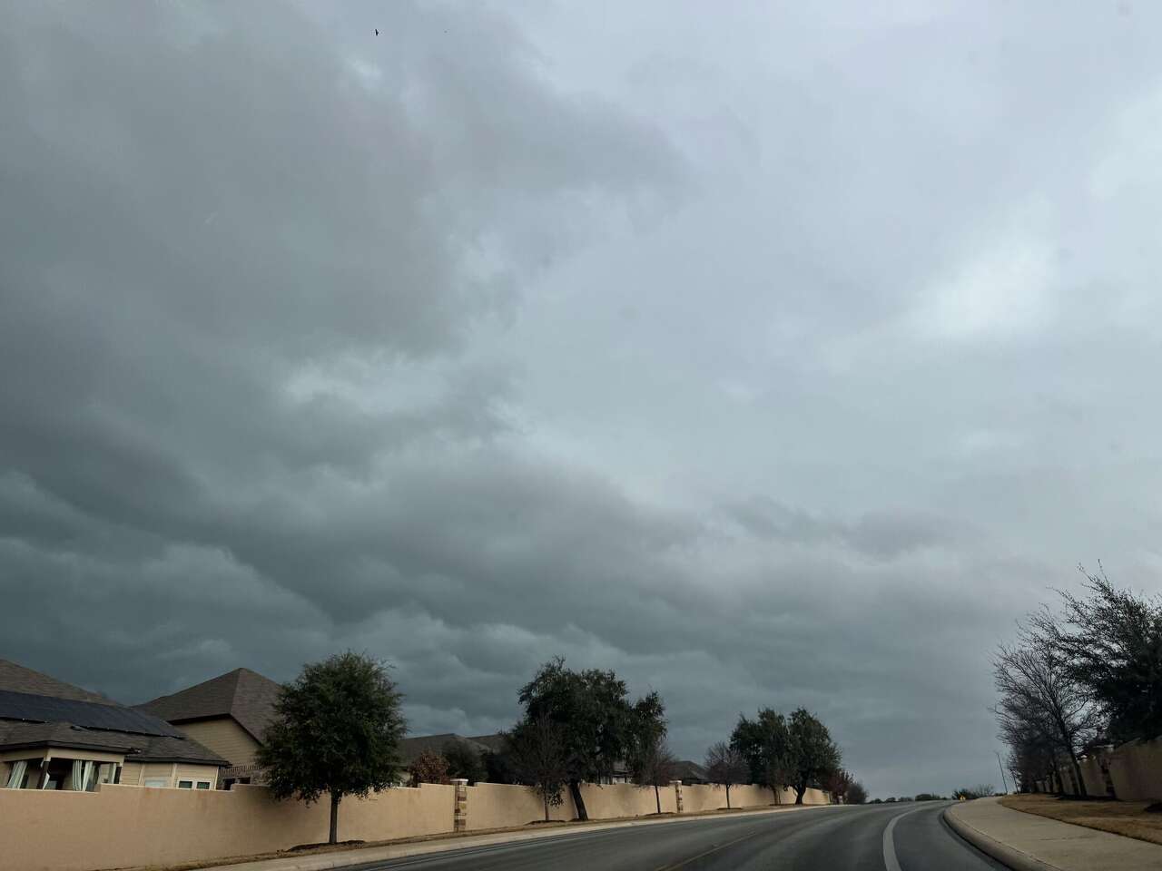 Texas cold front drops record heat to near record cold with 50 degree ...