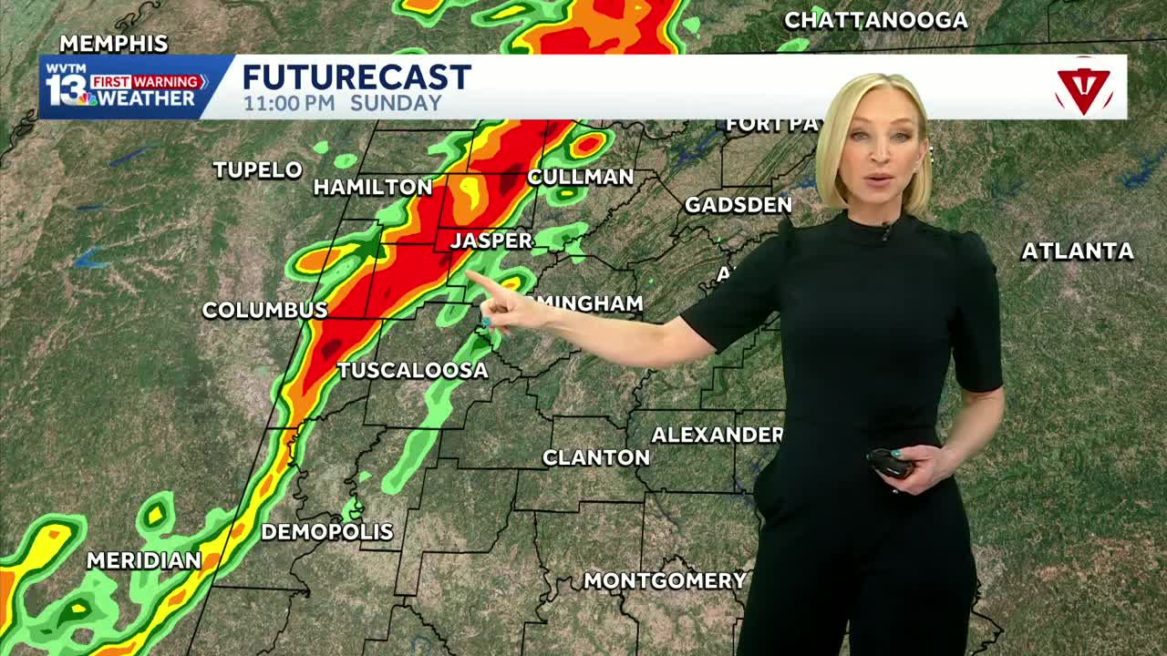 First warning alert day: Severe storms with damaging winds, tornadoes ...