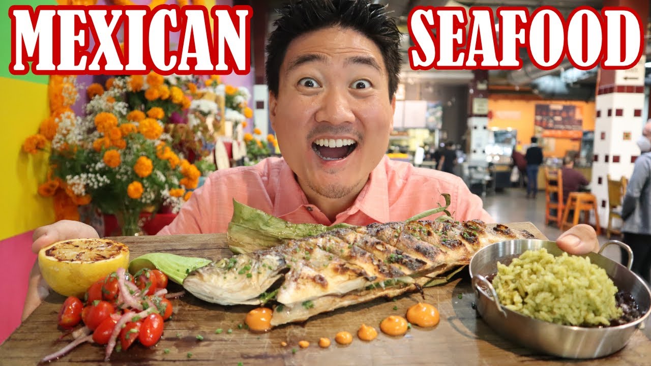The highest rated Mexican seafood in Los Angeles is in this food court!