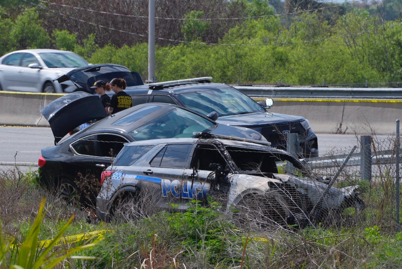 South Daytona police officer ID'd after being shot on I-95