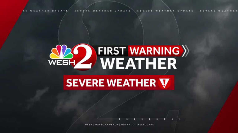 Severe thunderstorm warning issued for Seminole, Orange counties