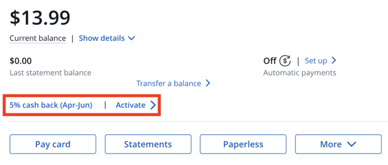 New Chase Freedom Flex 5% bonus categories [Q3: July to September]