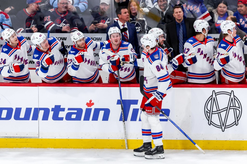 Towering Adam Edstrom impressing during Rangers’ experiment at center