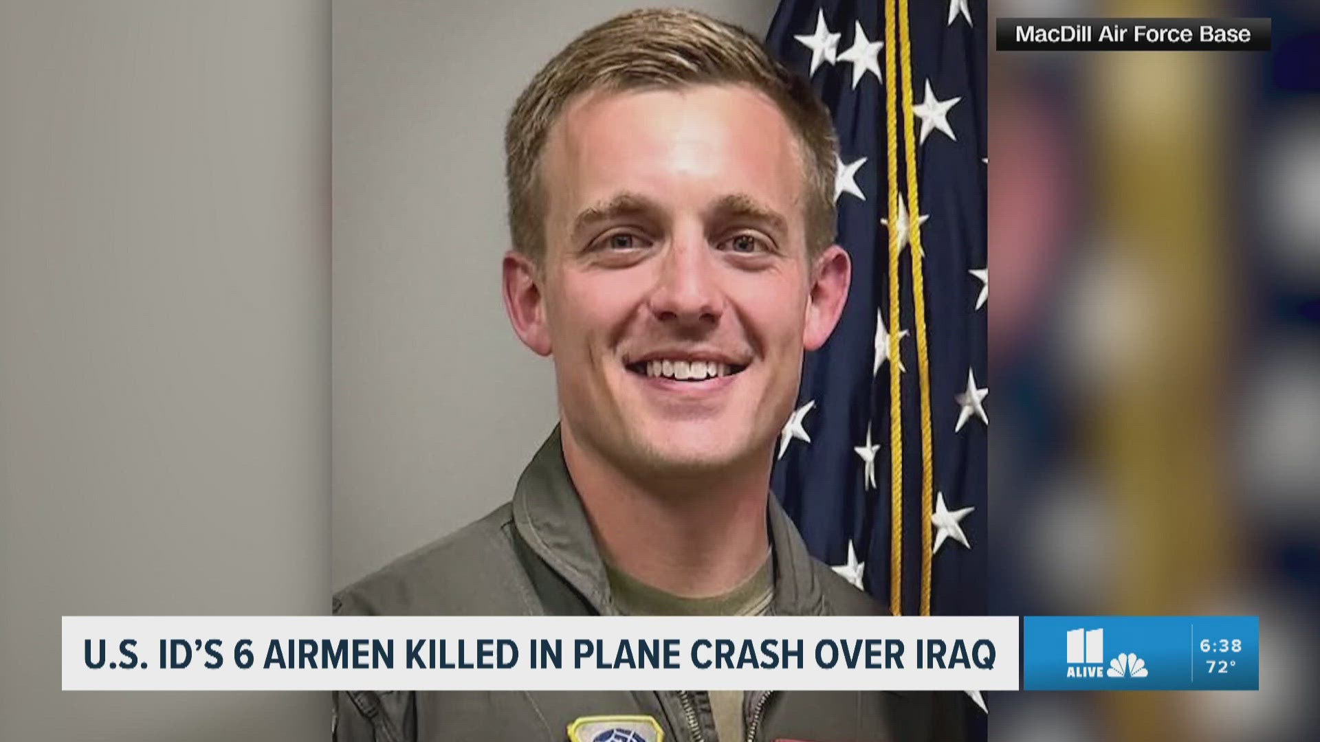 6 US servicemembers killed in plane crash over Iraq identified, remembered