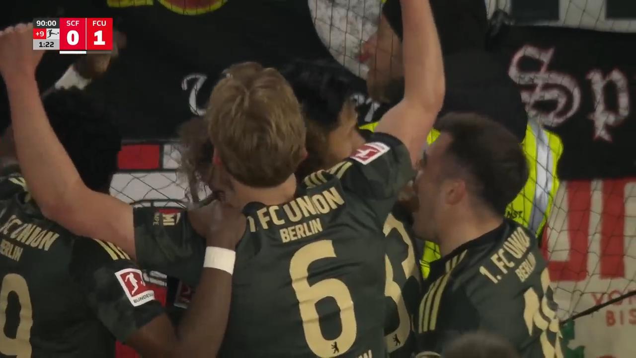 Jeong scores stoppage time winner, Raab makes game-saving stop in debut as Union Berlin edge Freiburg 1-0<br>