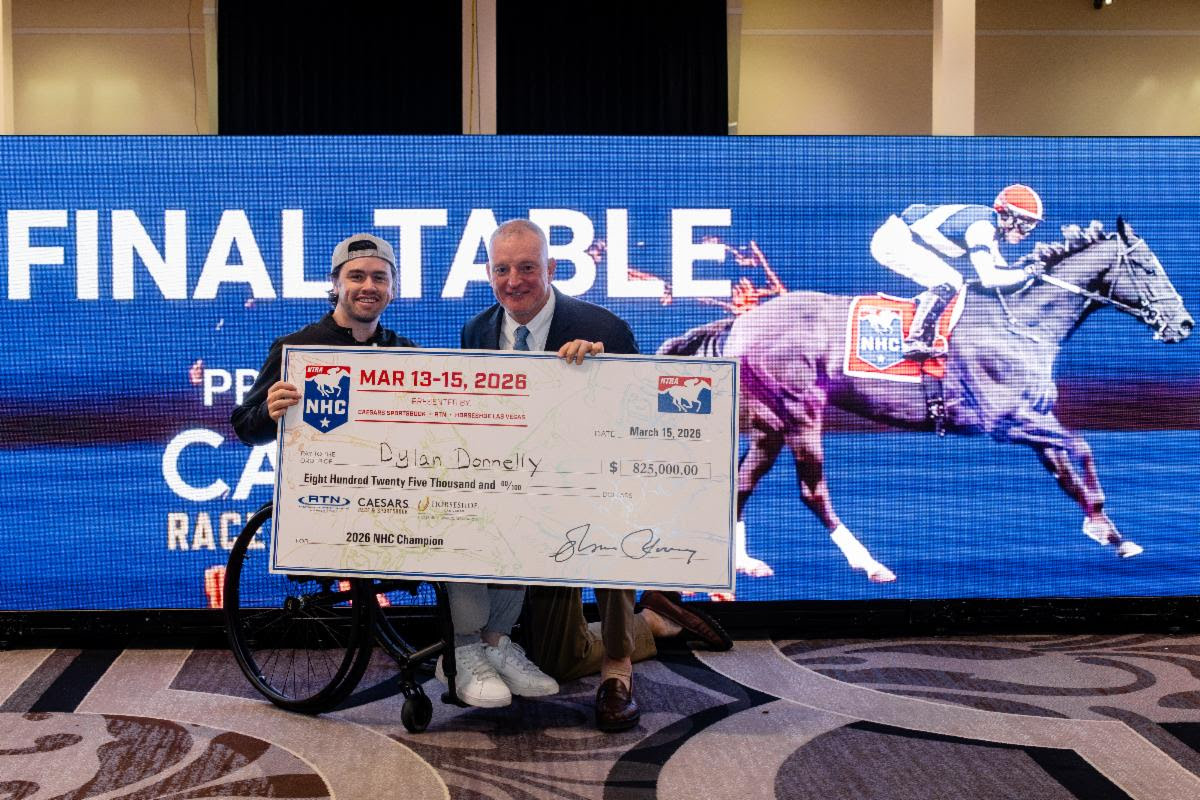 Dylan Donnelly wins NTRA National Horseplayers Championship