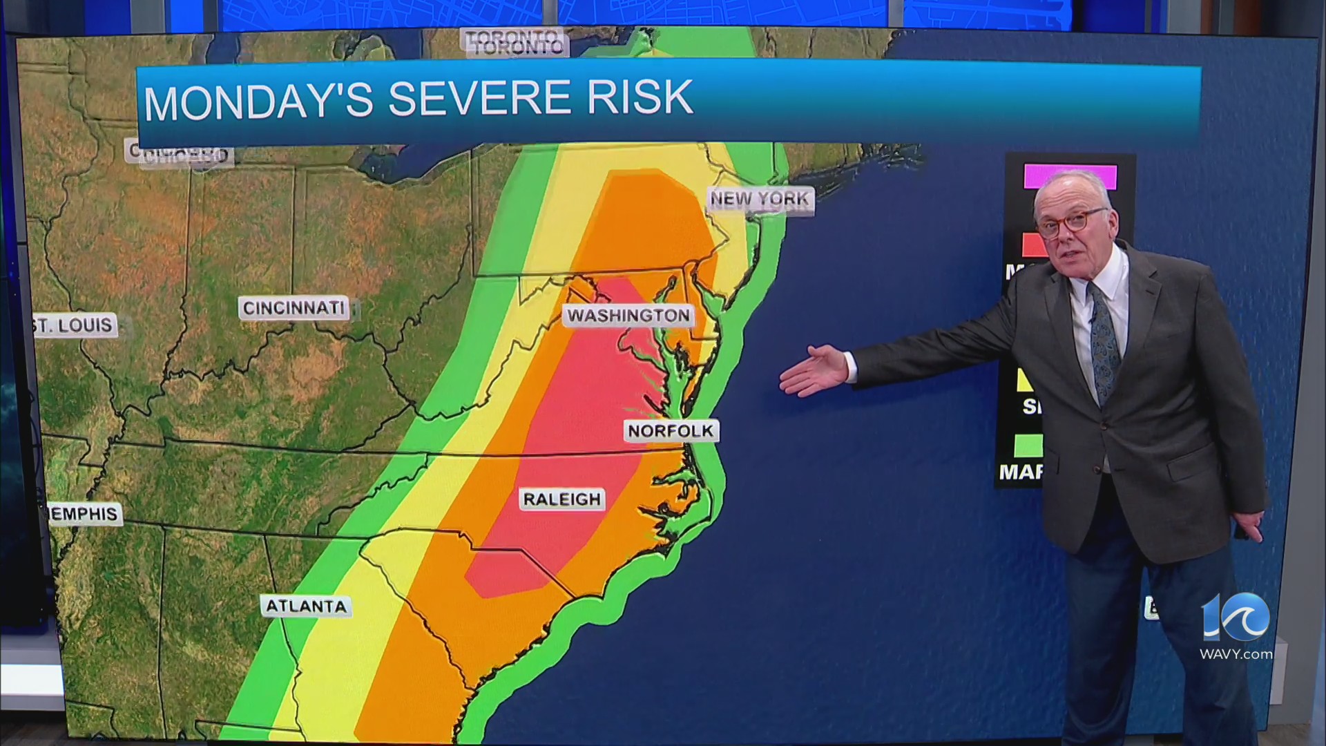 WAVY weather night update | March 15, 2026