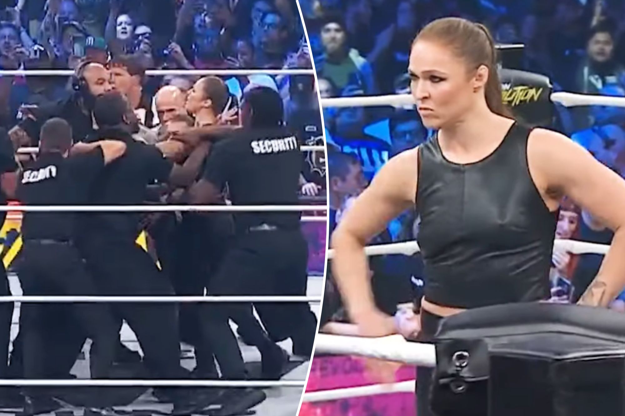 Ronda Rousey makes shocking return to wrestling at AEW Revolution