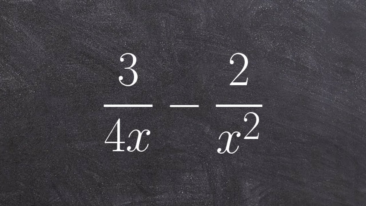 Combining rational expression with unlike denominators