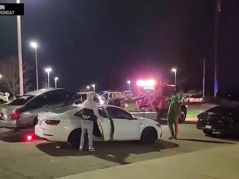 Cincinnati police arrest 39, tow 65 vehicles after street takeover attempt