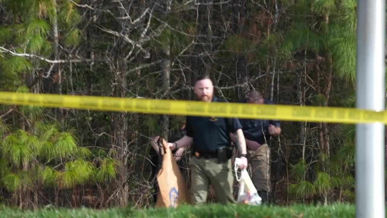Scene video: Body found in wooded area at Goochland development