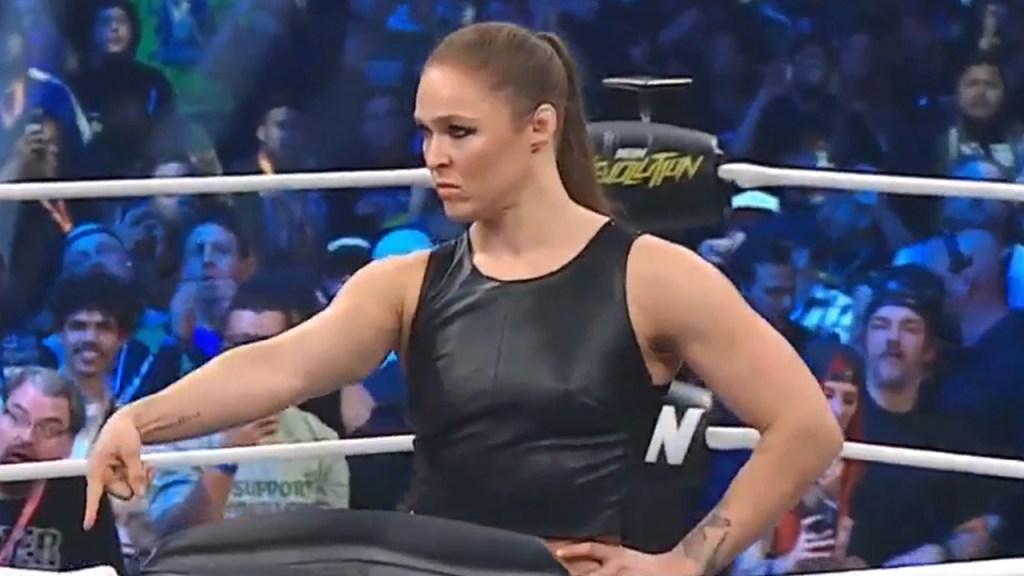 ronda rousey aew revolution