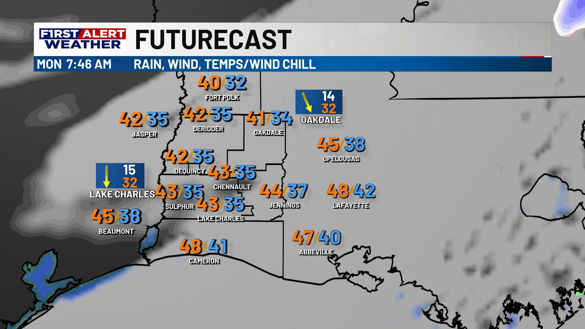 First alert forecast: Much colder weather returns for a couple days