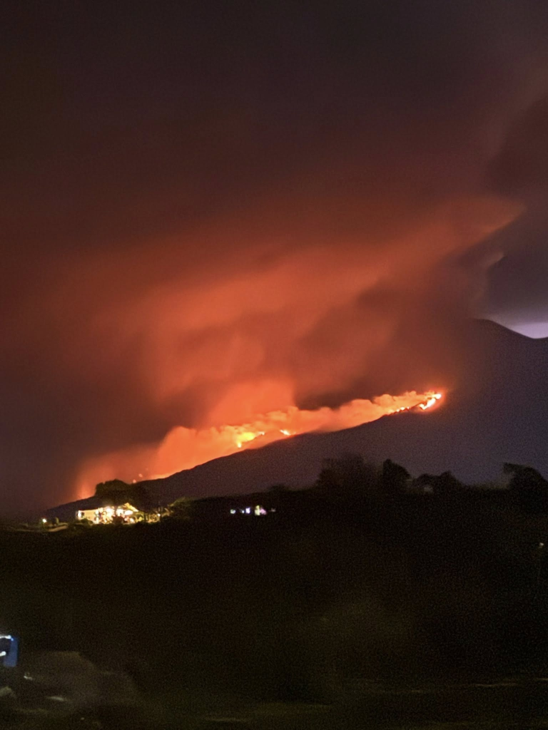 Kanlaon eruption triggers forest fires; ashfall hits 11 LGUs