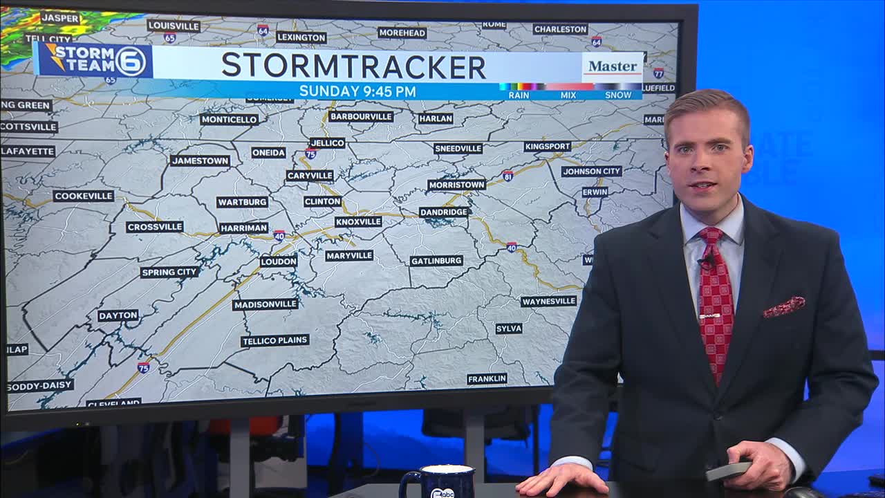 Tornado watch issued for portions of the area Sunday night