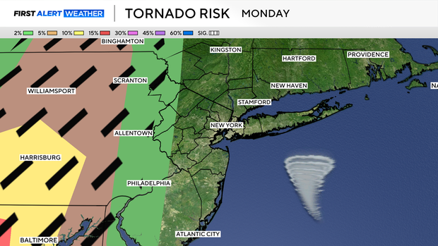 First Alert Weather Day issued in New York area for heavy rain, storms ...