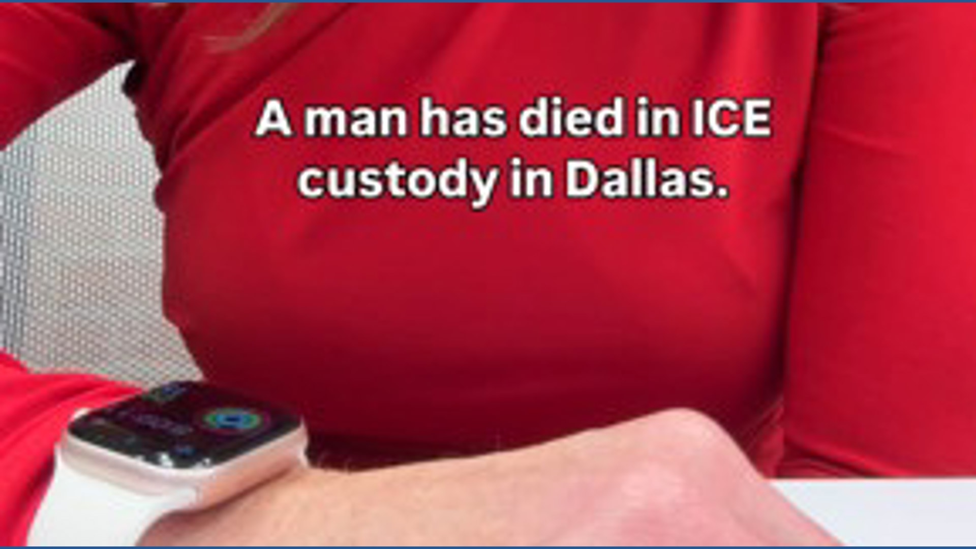 Man dies in ICE custody in Dallas