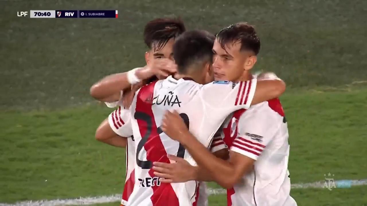 River Plate beat Sarmiento 2-0 in the Argentine Primera Division<br><br>
