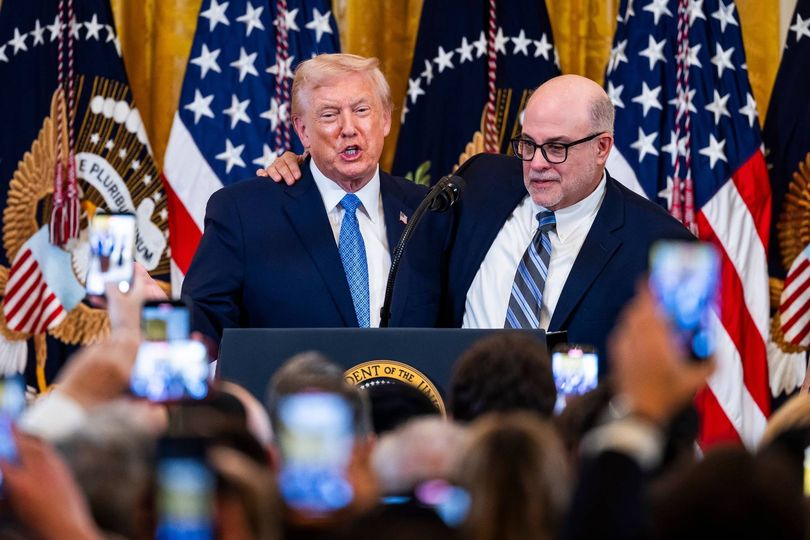 Donald Trump's fiery defense of Mark Levin as he attacks 'jealous ...
