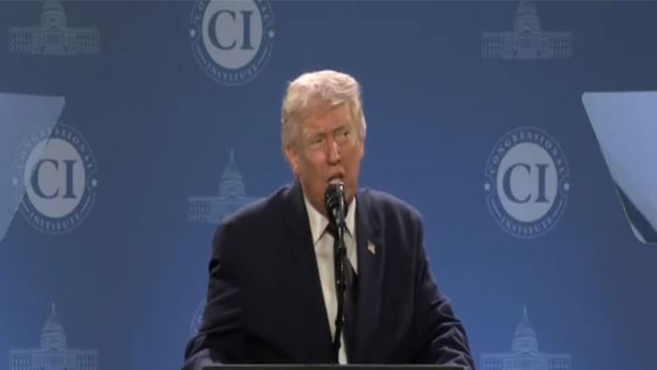 Trump slams Supreme Court over tariff ruling, criticizes Fed chair