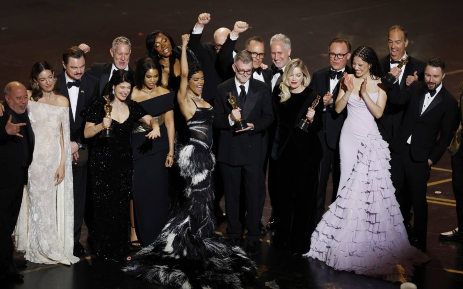 'One Battle After Another' takes best picture prize at the Oscars