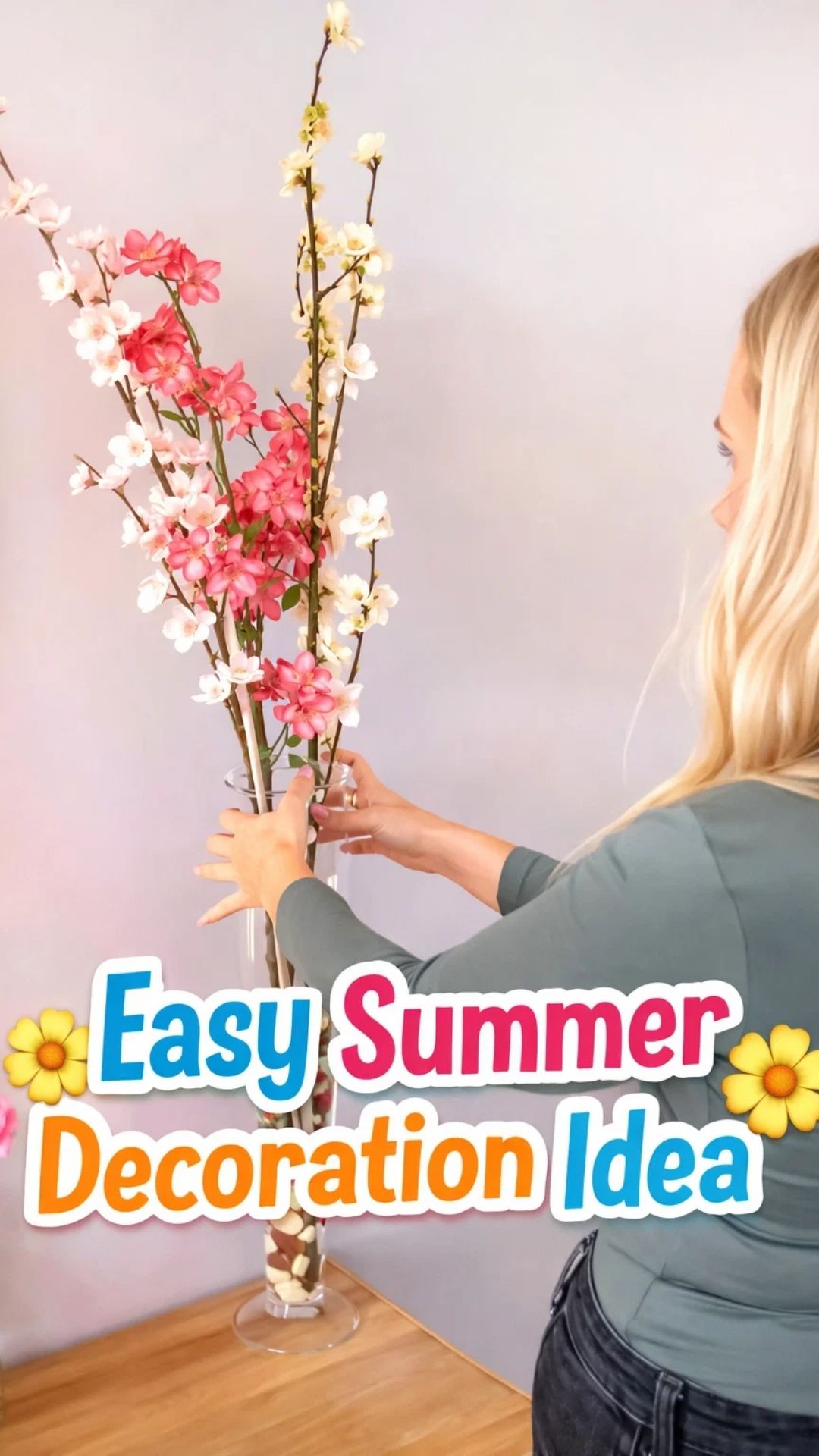 Easy summer decoration idea