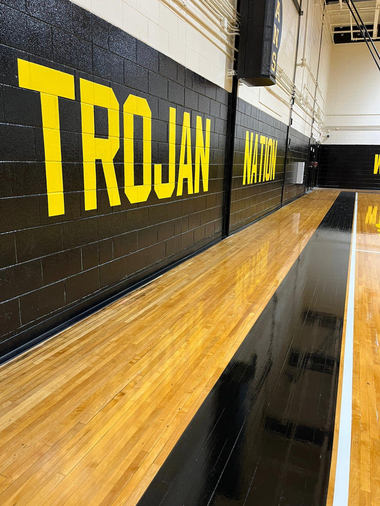 Nims Middle cuts ribbon on long-awaited gymnasium