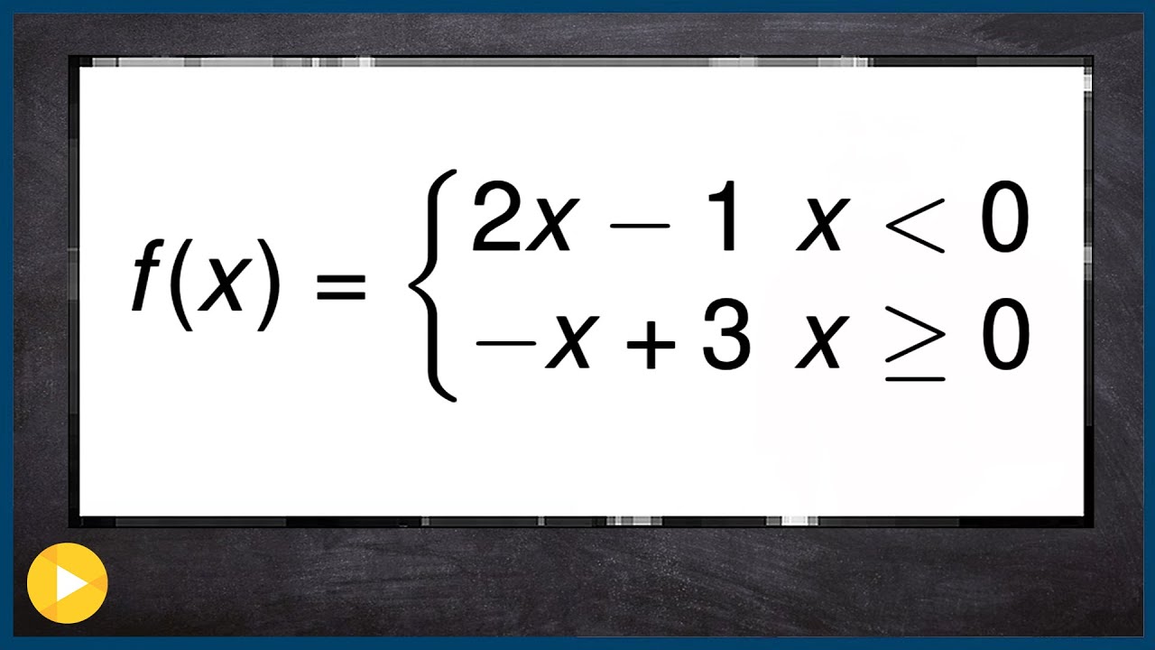 Learn how to label the discontinuity of a piecewise function by graphing