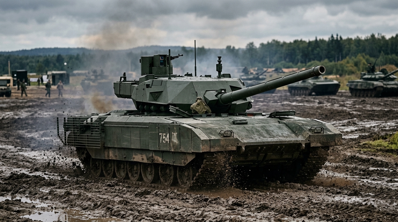 Claims that Russia copied the T-14 Armata from an American tank ...