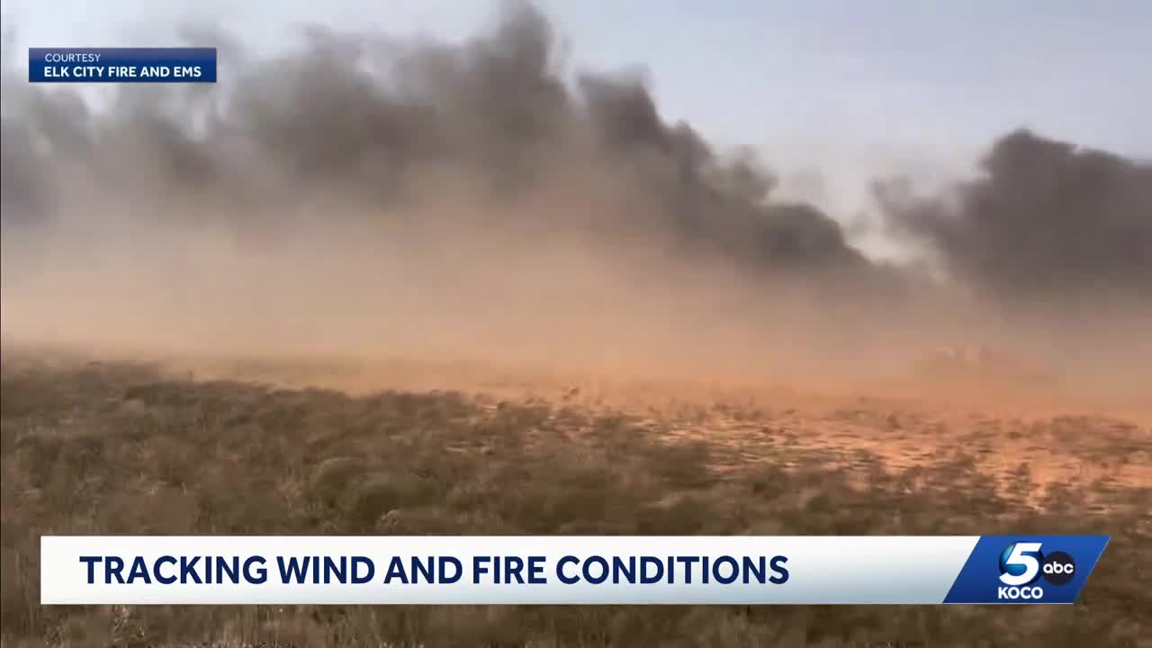 Thousands left without power in Oklahoma as wildfires spark, strong ...