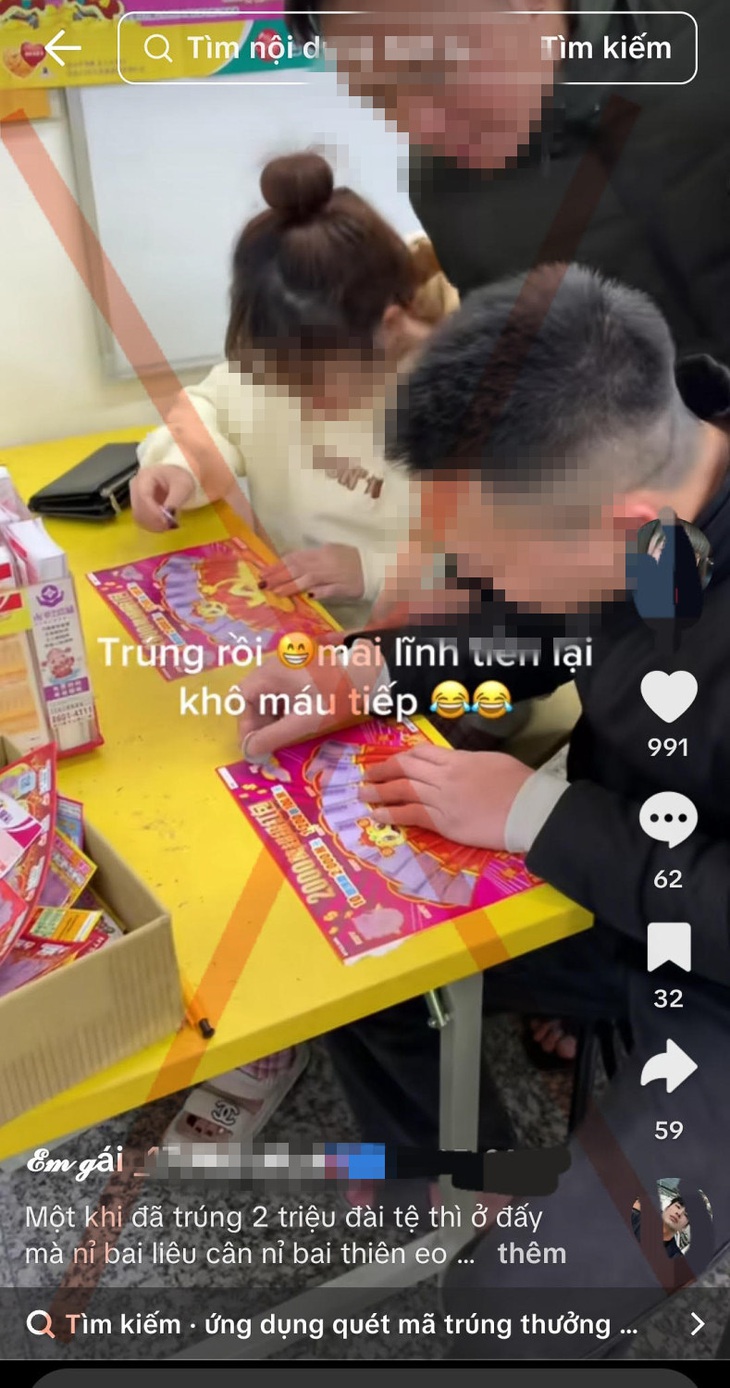 Một phụ nữ tại Gia Lai bị lừa 100 triệu đồng khi tham gia xổ số cào online