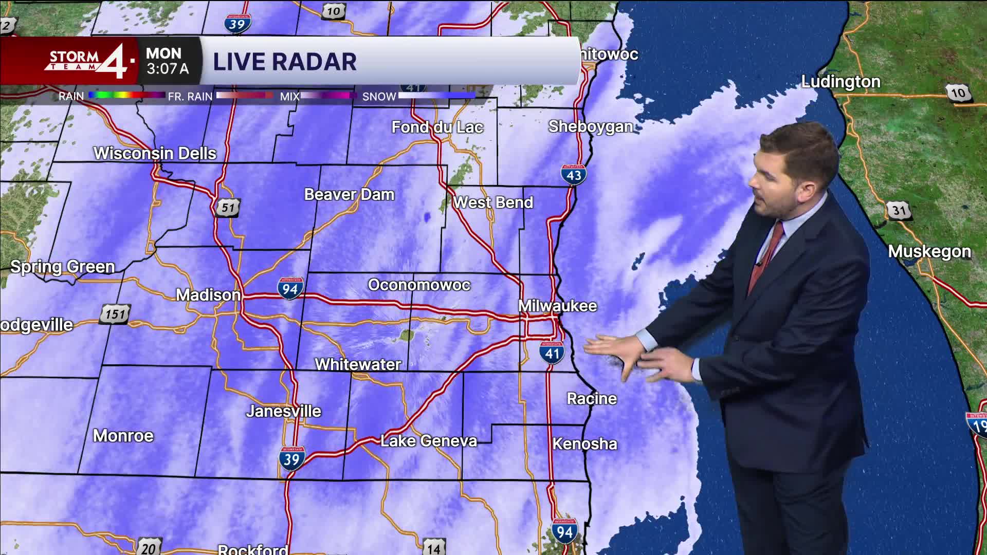 Blizzard warning in effect for all of southeastern Wisconsin