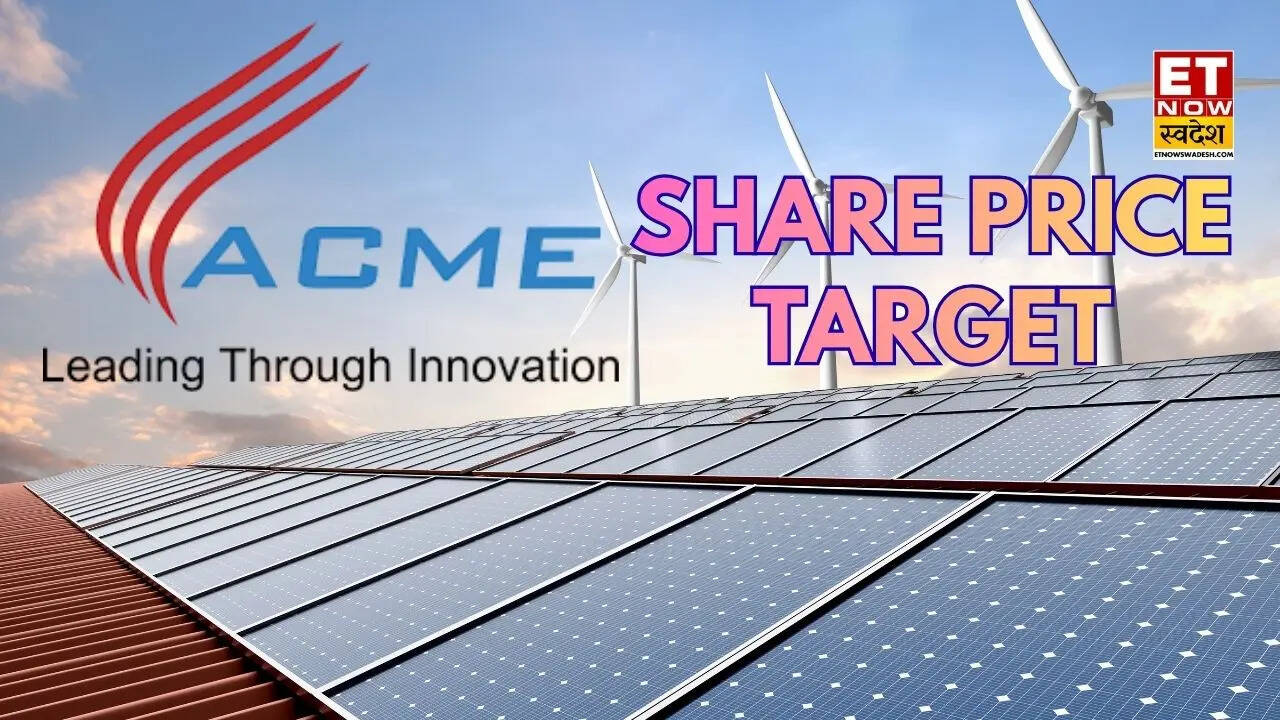 ACME Solar share price: रिन्यूवेबल एनर्जी स्टॉक में गिरावट; फिर भी ...