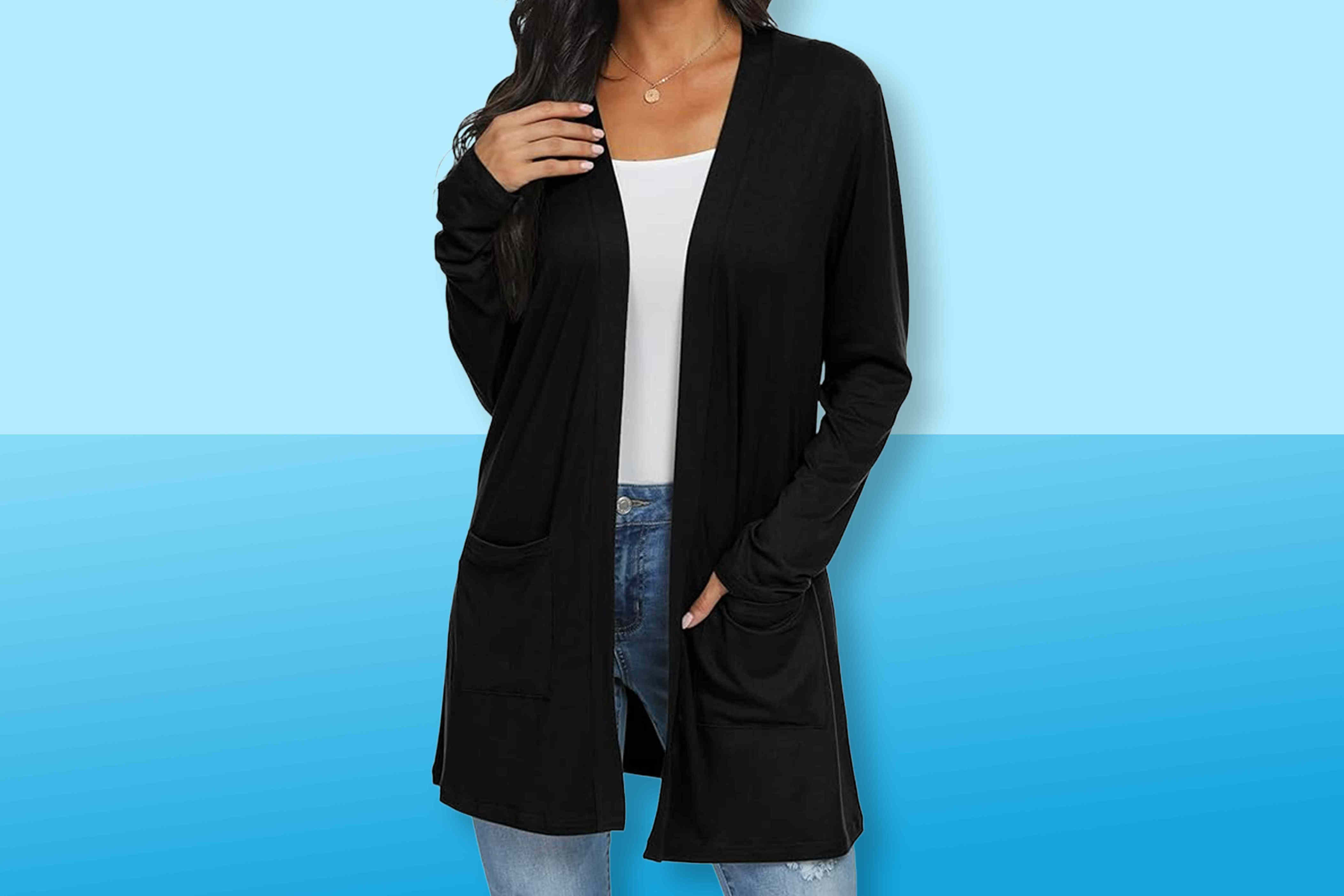 This now-$9 cardigan is perfect to wear when it's chilly in the office ...