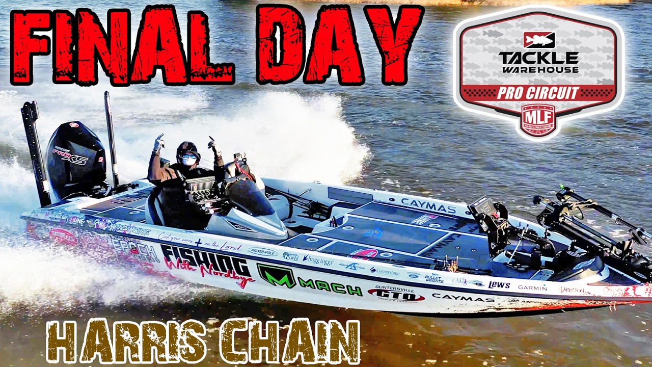 Final day at the Harris Chain MLF Pro Bass Tournament