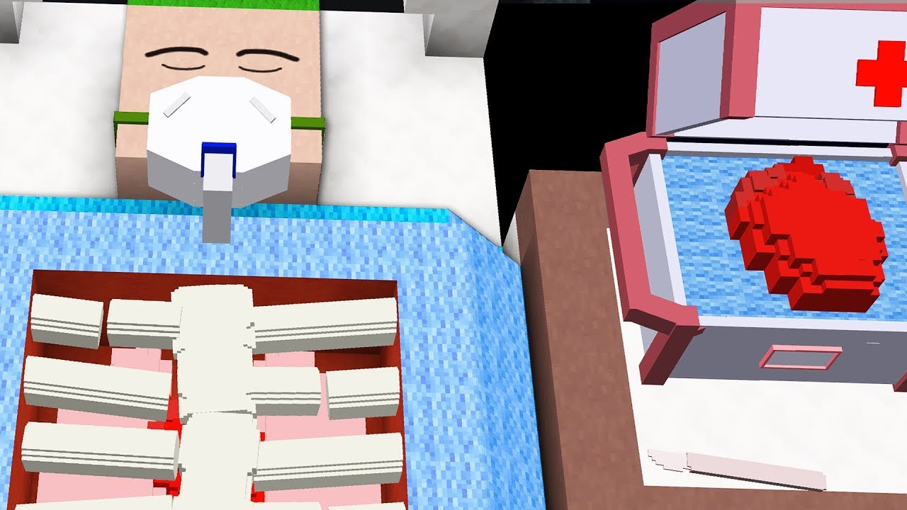 Perform hearth surgery in this realistic Minecraft simulator