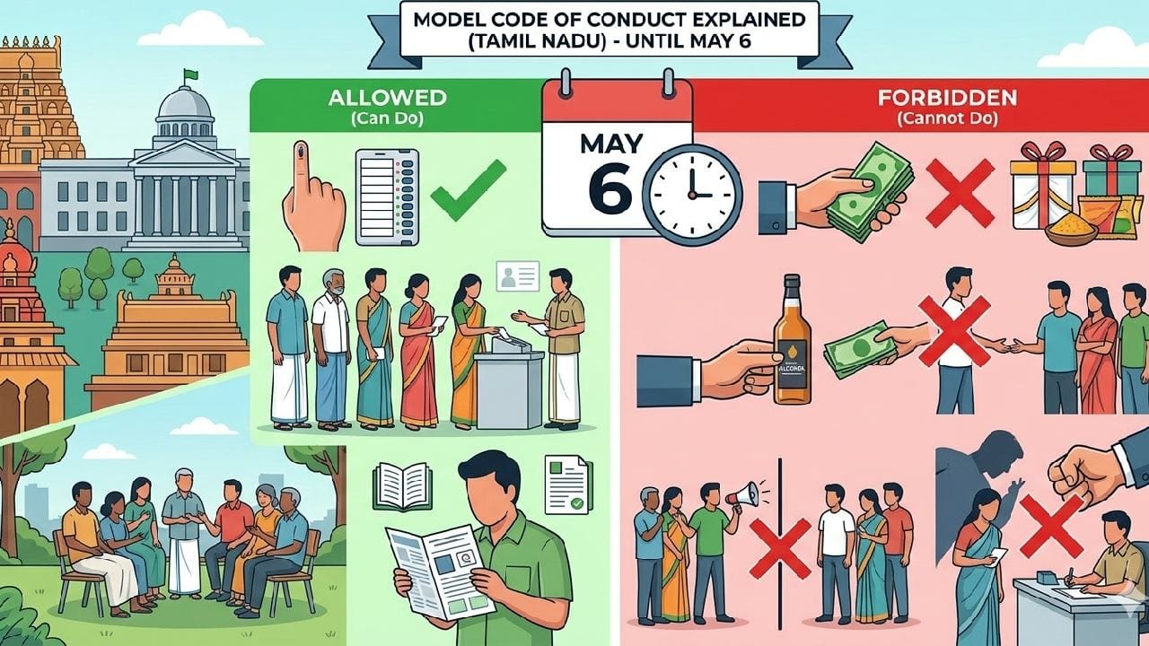 Model code of conduct explained: What Tamil Nadu voters can and cannot ...