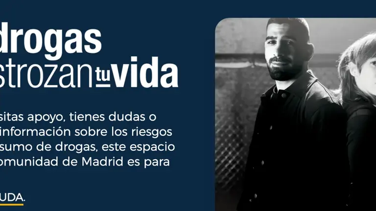 KO a las drogas: esta es la nueva campaña de la Comunidad de Madrid ...