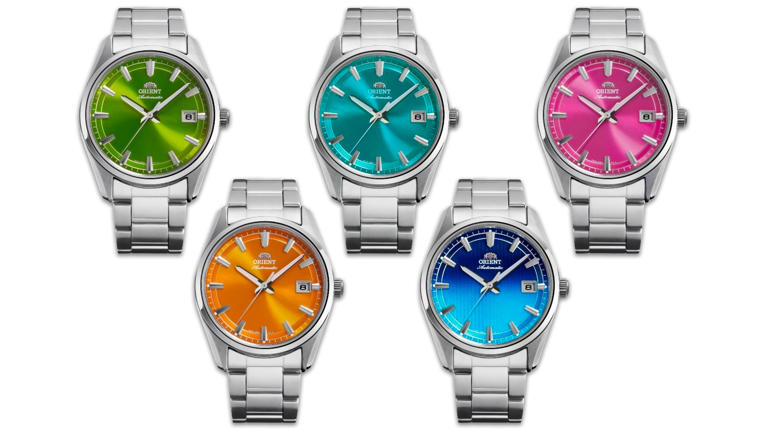 Orient goes bold with vibrant new summer dials